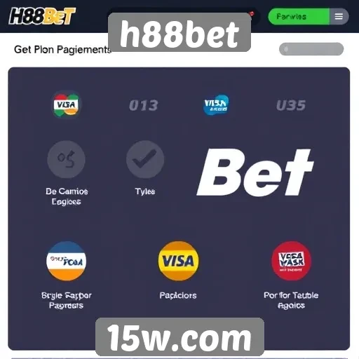 h88bet: análise das opções de pagamento disponíveis